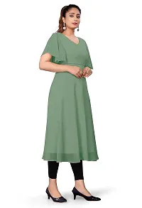 Akshu Women's Georgette Kurti-thumb3