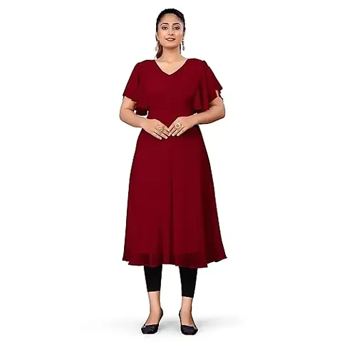 Akshu Women's Georgette Kurti