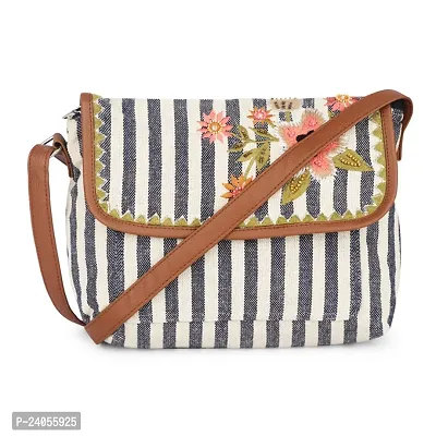 Stylish Multicoloured Cotton Printed Handbags For Women