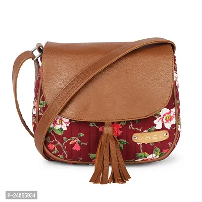 Stylish Multicoloured Cotton Printed Handbags For Women