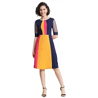 KERI Perry Dresses for Women, Western Dresses for Women, Dress for Women, Dresses for Women, Knee Length Dress for Girls, Imported Lycra Western Dress, Multicolour Western Dress-thumb1