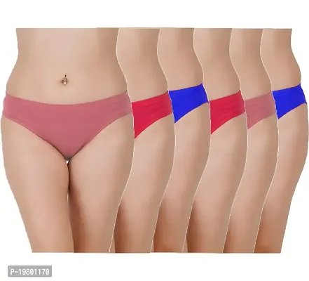 Buy Prime Love Women's Underwear Hipster Panty, Sexy Panties For Women,  Ladies Underwear, Girls Panties(combo Pack Of 6) (m, Rani,blue,gajri)  Online In India At Discounted Prices