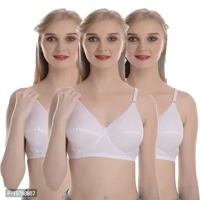 Buy PRIME LOVE Women?s Pure Cotton Astar Non Padded Full Coverage Seamed t  Shirt Bra for Ladies Everyday, Daily use, Dailywear