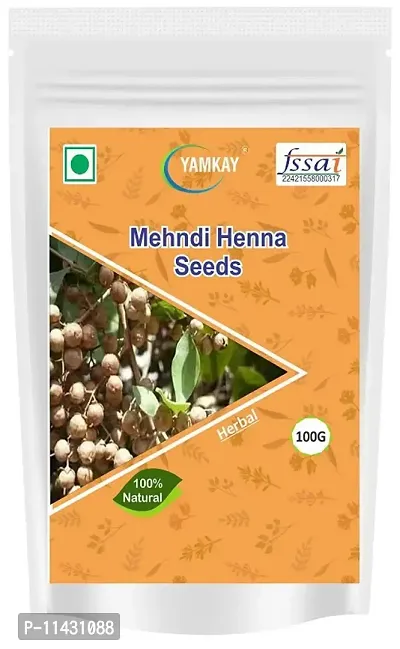 Yamkay Mehndi Henna Lawsonia Inermis Seeds 250 gm