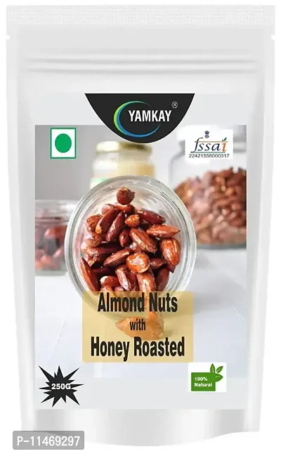 YAMKAY Almond Nut with Honey Roasted 100 gm-thumb0