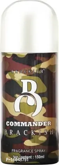 Brackish Body Deodorant Spray - Rouge, No Gas Deodorant(Nvy-Comm) Deodorant Spray - For Men  (150 ml, Pack of 2)-thumb2