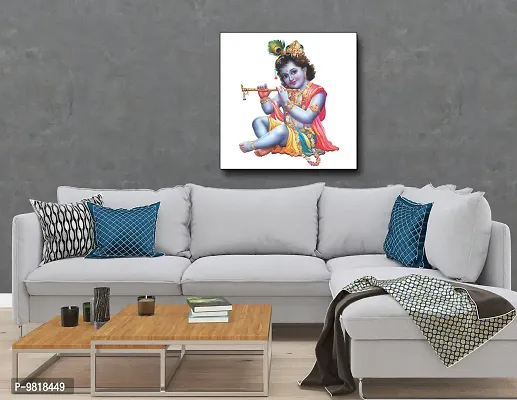 Designer Radha Krishna Canvas Painting for Wall Decoration of Living Room, Office And Hotel-thumb4