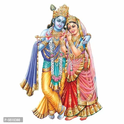 Designer Radha Krishna Canvas Painting for Wall Decoration of Living Room, Office And Hotel