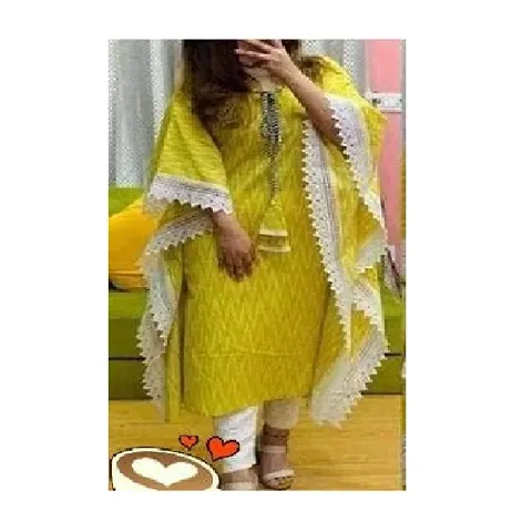 Stylish Rayon Kaftan Kurta For Women