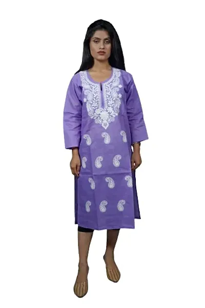 A-Line Blend Kurta For Women