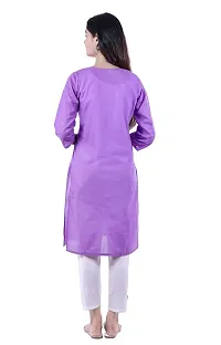 A-Line   Cotton Blend Kurta For Women-thumb1