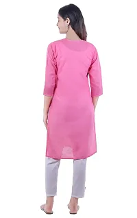 A-Line   Cotton Blend Kurta For Women-thumb1