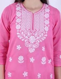 A-Line   Cotton Blend Kurta For Women-thumb2