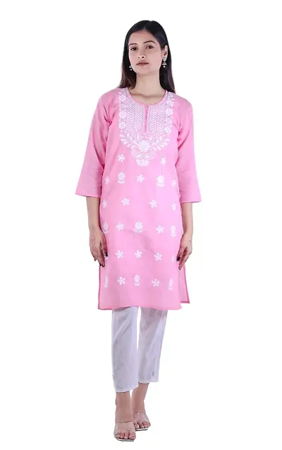 A-Line Blend Kurta For Women