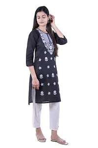 A-Line   Cotton Blend Kurta For Women-thumb2