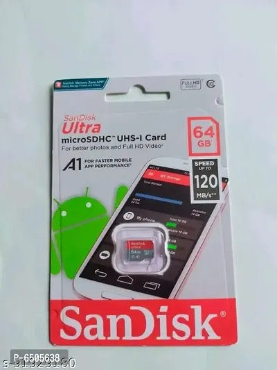 Ssandisk 64gb ultra micro sdhc uhs-i micro card-thumb0