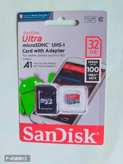 Ssandisk 32gb ultra micro sdhc uhs-i micro card-thumb0