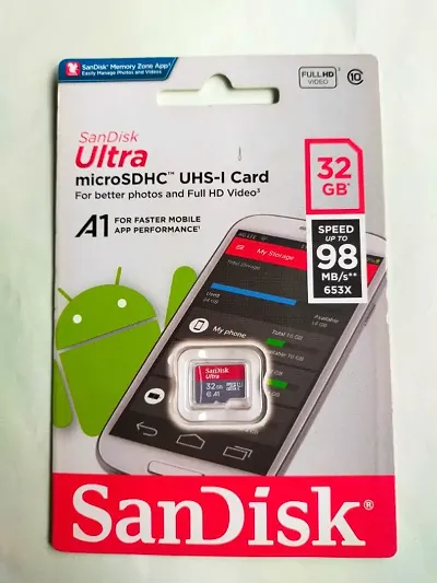 SANDISK 32GB ULTRA MICRO SDHC**UHS-I A1 CARD