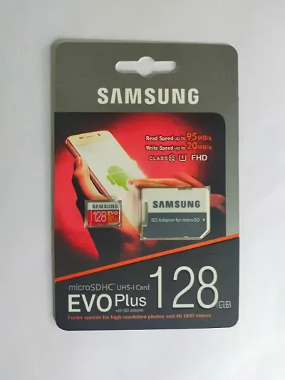 SAMSUNG 128GB MICROSDHC USH-I CARD EVO PLUS
