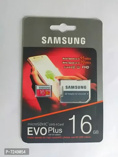 SAMSUNG 16GB MICROSDHC USH-I CARD EVO PLUS-thumb0