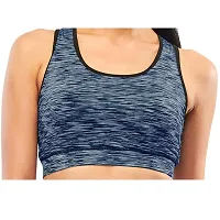 AASHRAY Lycot Women's Sports Bra for Gym Yoga Running and Other Sports Activity (X-Large, Blue)-thumb4