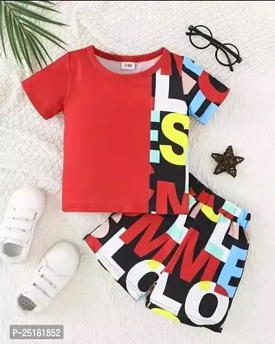 Fabulous Multicoloured Cotton Clothing Set For Boys