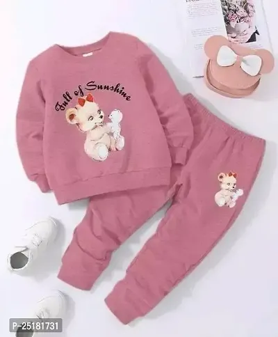 Fabulous Pink Cotton Clothing Set For Boys-thumb0