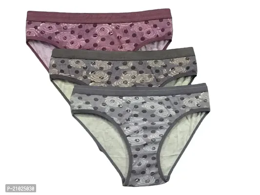  Women Hipster Multicolor Panties Combo Pack Off 3 Stylish Bra  Panty