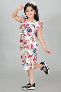 S N Collection Chiffon New Casual Floral Printed Jumpsuit Dress for Girls(9-10) year-thumb3