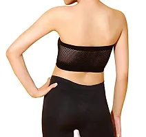 Women Bra Non Padded Tube Bra Off Shoulder Bra for Teenagers Strapless Bra(Pack of 2)-thumb1