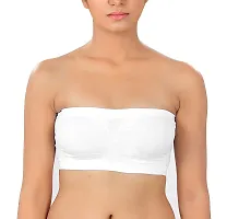 Women's Non Padded Tube Bra Pack of 3-thumb1