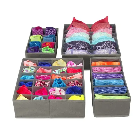 Foldable Cabinet Closet Bra Organizers