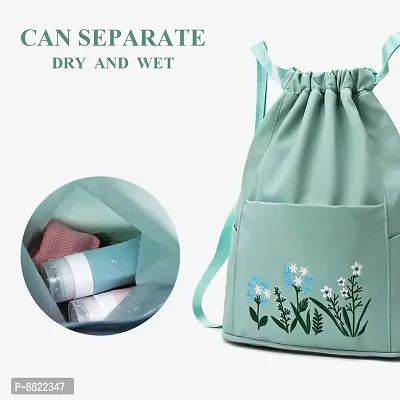 Stylish Fancy Polyester Foldable Backpack For Women-thumb2
