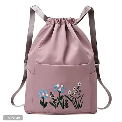 Stylish Fancy Polyester Foldable Backpack For Women-thumb0