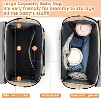 Foldable  Washable Waterproof Large Capacity Diaper Bag Backpack-thumb1
