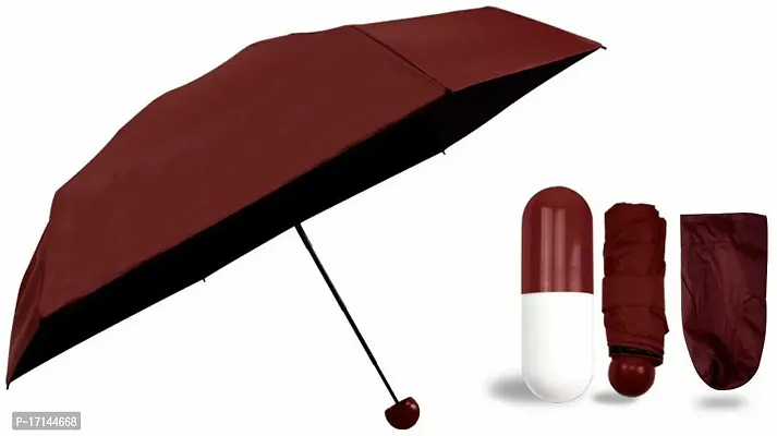 Premium Quality Ultra Lights  Small Mini Umbrellas With Cute Capsule Case Umbrella-thumb0