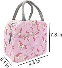 Insulated Multicoloured Lunch Bag Leakproof Wide Open Tote Bag Lunch Box Container-thumb3
