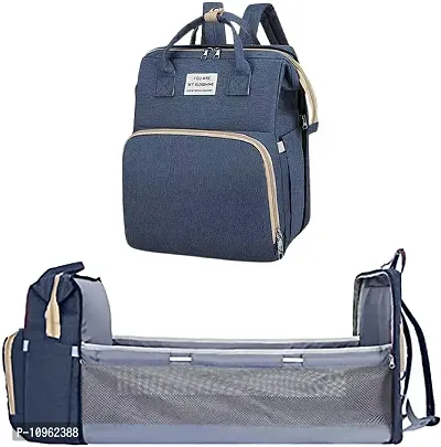 Foldable  Washable Waterproof Large Capacity Diaper Bag Backpack-thumb0