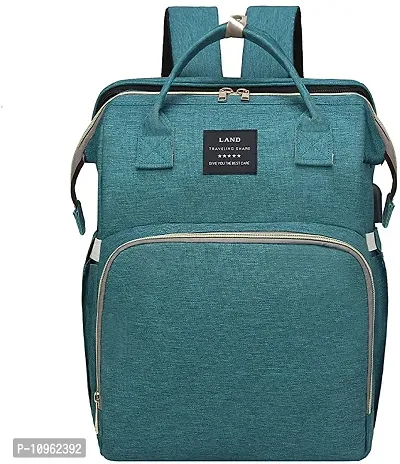 Foldable  Washable Waterproof Large Capacity Diaper Bag Backpack-thumb0