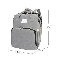 ComfyStyle Portable Foldable Diaper Bag Backpack Multifunctional Baby Cradle Changing Station Bed Travel for Mom  Dad-thumb1