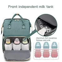 ComfyStyle Portable Foldable Diaper Bag Backpack Multifunctional Baby Cradle Changing Station Bed Travel for Mom  Dad-thumb1