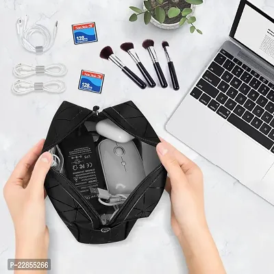 Makeup Bag for Purse Waterproof Cosmetic Bag Large Capacity Travel Zipper Pouch Bag-thumb4