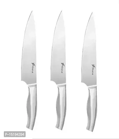 nbsp;Knife Stainless Steel, Pack Of 3-thumb0