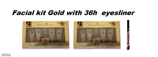 Shahnaz kit Gold with eyesliner