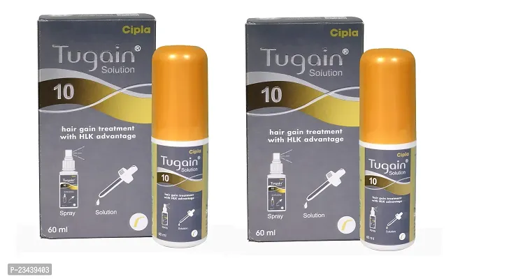 Tugain 10% Solution (PACK OF 2)