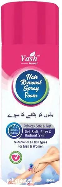 Yash Herbal HAIR REMOVAL SPRAY FOAM for Men  Women