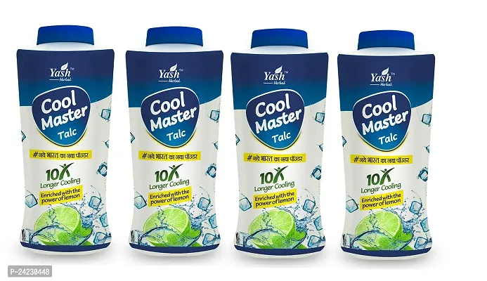 Yash Cool Master Talcum Pawder,100gm,10x Longer Cooling Summer Talc Powder,Pack Of 2