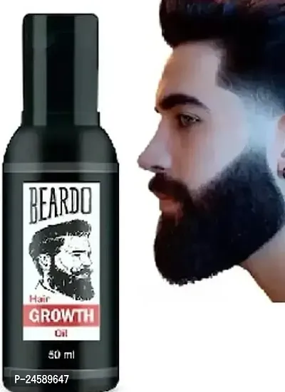 BEARDO Beard and Hair Growth Oil, 50ml and Beardo Mustache Growth-thumb0