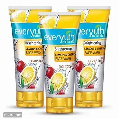 Everyuth Brightning Lemon  Cherry Face Wash (Pack Of 2)-thumb0