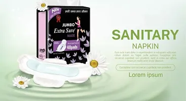 Ultra Hygienic Sanitary Pads for Women, Combo-thumb3